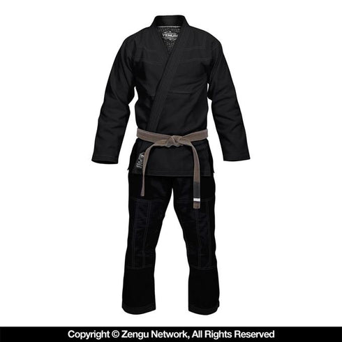 Venum-Elite Classic Jiu Jitsu Gi - Black-3